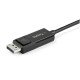 StarTech.com Câble USB Type-C vers DisplayPort 1.2 (bidirectionnel) - 2m - Adaptateur USB-C à DP