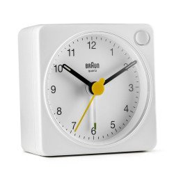 Braun BC02XW Réveil à quartz Blanc Braun BC02XW Réveil à quartz Blanc