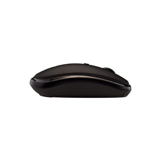 V7 MW550BT - Souris Bluetooth silencieuse à 4 boutons avec réglage du DPI – Noire