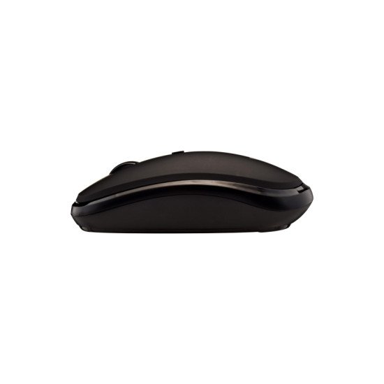 V7 MW550BT - Souris Bluetooth silencieuse à 4 boutons avec réglage du DPI – Noire