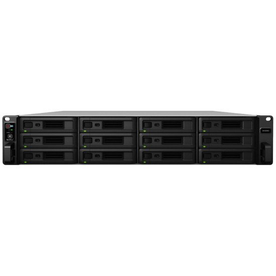 Synology RackStation SA3200D serveur de stockage NAS Rack (2 U) Ethernet/LAN Noir, Gris D-1521