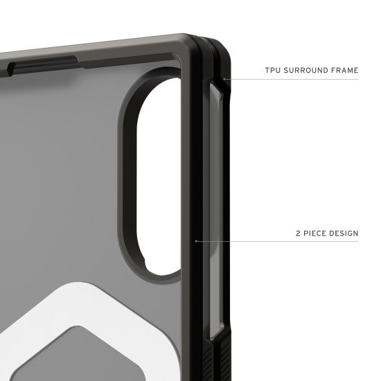 Urban Armor Gear 214562113131 coque de protection pour téléphones portables 19,3 cm (7.6") Housse Cendre