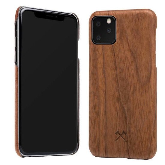 Woodcessories Slim coque de protection pour téléphones portables 14,7 cm (5.8") Housse Noyer