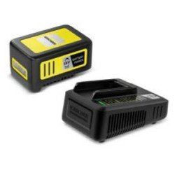 Kärcher Power 18/50 Aspirateur réservoir cylindrique Ensemble de batterie et de chargeur Kärcher Power 18/50 Aspirateur réservoir cylindrique Ensemble de batterie et de chargeur