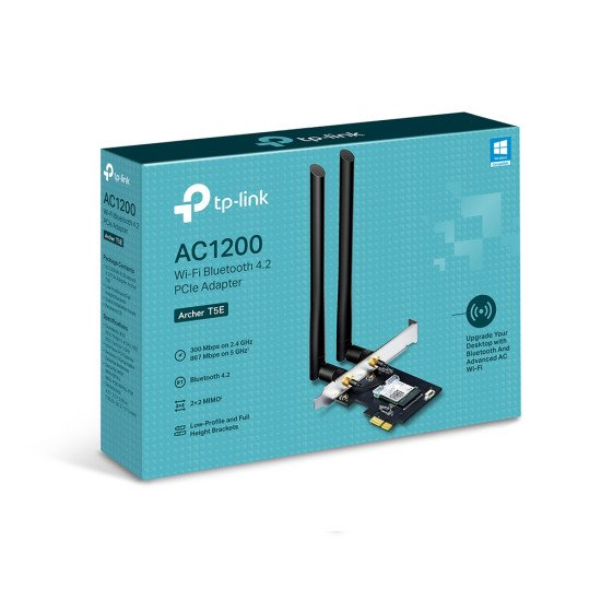 TP-LINK Archer T5E WLAN / Bluetooth 867 Mbit/s Interne TP-LINK Archer T5E WLAN / Bluetooth 867 Mbit/s Interne