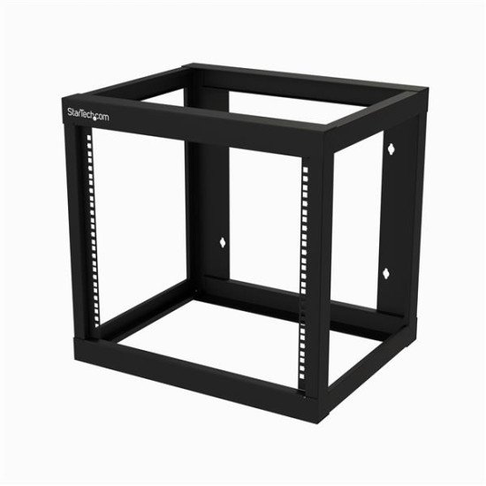 StarTech.com Rack serveur mural 9U à cadre ouvert - Profondeur de 45,7cm - Acier - 2 montants