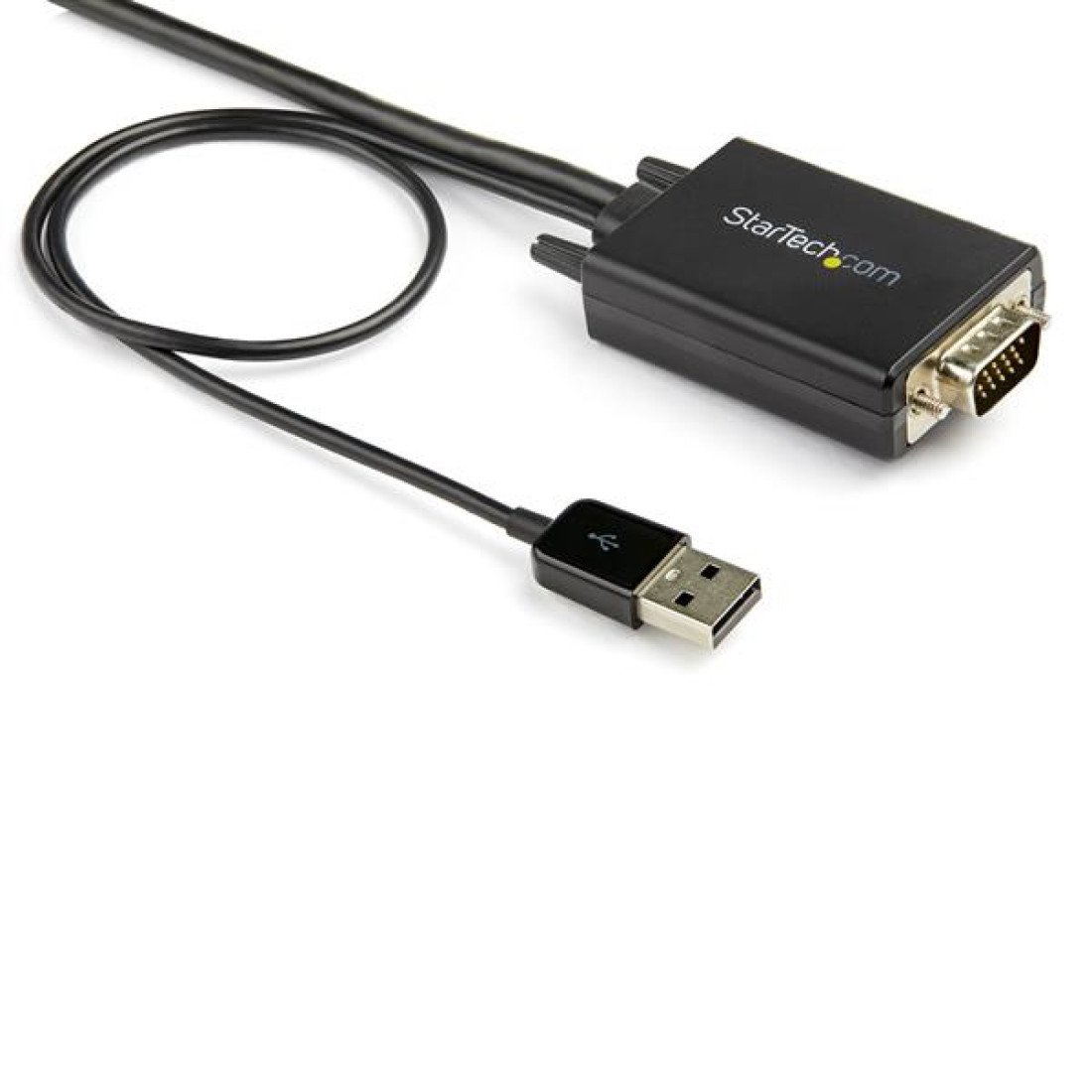 Câble adaptateur VGA vers HDMI 2 m 1080p Audio USB Alimenté par USB