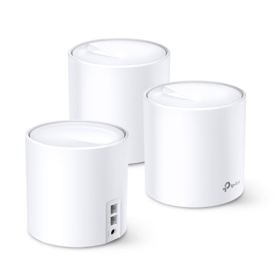 TP-Link Deco X60(3-pack) Bi-bande (2,4 GHz / 5 GHz) Wi-Fi 6 (802.11ax) Blanc 2 Interne