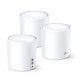 TP-Link Deco X60(3-pack) Bi-bande (2,4 GHz / 5 GHz) Wi-Fi 6 (802.11ax) Blanc 2 Interne