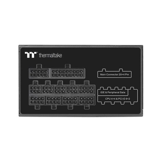 Thermaltake Toughpower PF1 unité d'alimentation d'énergie 850 W 24-pin ATX ATX Noir Thermaltake Toughpower PF1 unité d'alimentation d'énergie 850 W 24-pin ATX ATX Noir