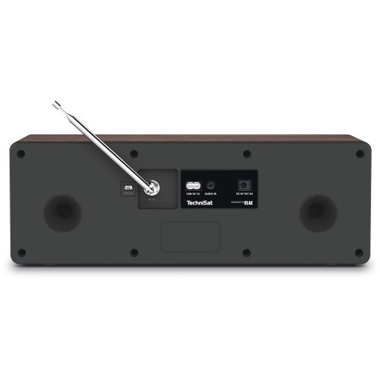TechniSat DigitalRadio 3 Portable Analogique et numérique Noir, Argent, Noyer TechniSat DigitalRadio 3 Portable Analogique et numérique Noir, Argent, Noyer