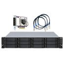 QNAP TL-R1200S-RP Boîtier de disques de stockage Boîtier disque dur/SSD Noir, Gris 2.5/3.5" QNAP TL-R1200S-RP Boîtier de disques de stockage Boîtier disque dur/SSD Noir, Gris 2.5/3.5"
