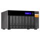 QNAP TL-D800S Boîtier de disques de stockage Boîtier disque dur/SSD Noir, Gris 2.5/3.5" QNAP TL-D800S Boîtier de disques de stockage Boîtier disque dur/SSD Noir, Gris 2.5/3.5"