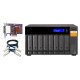 QNAP TL-D800S Boîtier de disques de stockage Boîtier disque dur/SSD Noir, Gris 2.5/3.5" QNAP TL-D800S Boîtier de disques de stockage Boîtier disque dur/SSD Noir, Gris 2.5/3.5"