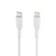 Belkin CAB003BT2MWH câble USB 2 m USB C Blanc Belkin CAB003BT2MWH câble USB 2 m USB C Blanc