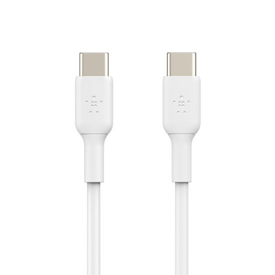 Belkin CAB003BT2MWH câble USB 2 m USB C Blanc