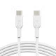 Belkin CAB003BT2MWH câble USB 2 m USB C Blanc Belkin CAB003BT2MWH câble USB 2 m USB C Blanc