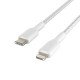 Belkin CAA004BT2MWH câble Lightning 2 m Blanc