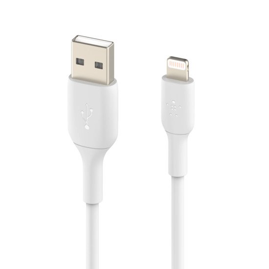 Belkin CAA001BT2MWH câble Lightning 2 m Blanc