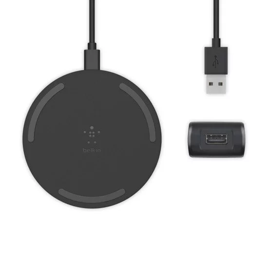 Belkin WIA001VFBK chargeur de téléphones portables Noir Belkin WIA001VFBK chargeur de téléphones portables Noir