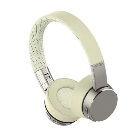 Lenovo Yoga Casque Avec fil &sans fil Arceau Bluetooth Crème, Blanc