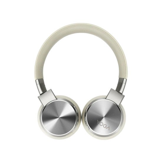 Lenovo Yoga Casque Avec fil &sans fil Arceau Bluetooth Crème, Blanc