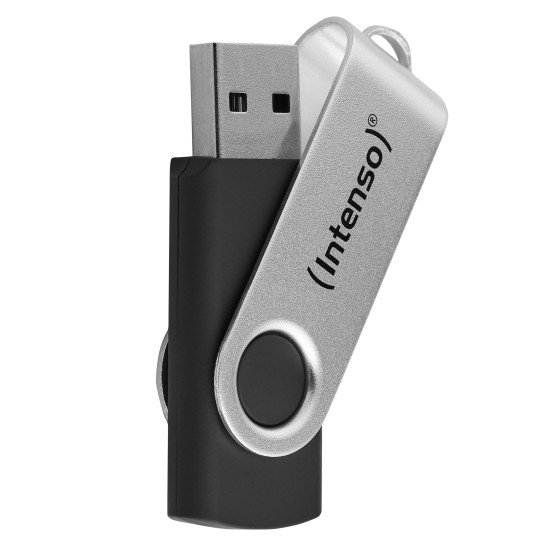 Intenso Clé USB Office Line, 32 Go, USB-A, 3.2 Gen 1x1, noir-argent Intenso Clé USB Office Line, 32 Go, USB-A, 3.2 Gen 1x1, noir-argent