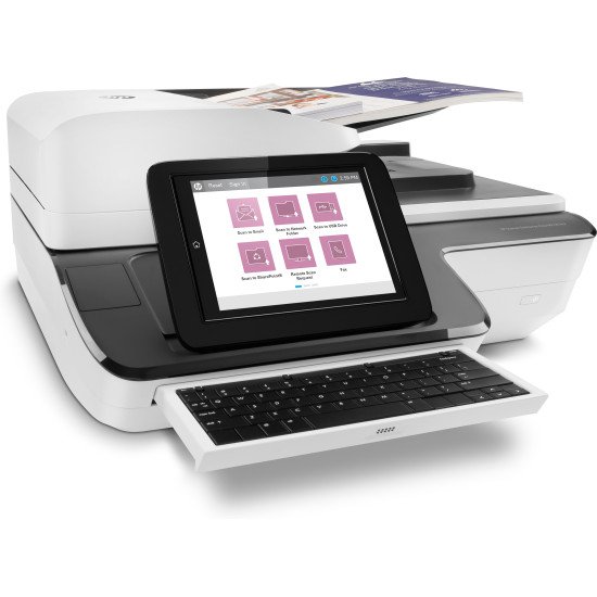 HP Scanjet Enterprise Flow N9120 fn2 Numériseur à plat et adf 600 x 600 DPI A3 Noir, Blanc