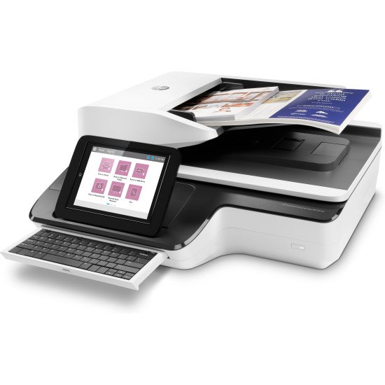 HP Scanjet Enterprise Flow N9120 fn2 Numériseur à plat et adf 600 x 600 DPI A3 Noir, Blanc