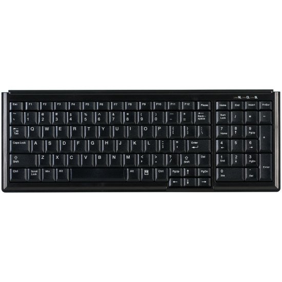 Active Key AK-7000 clavier USB QWERTY Anglais Noir