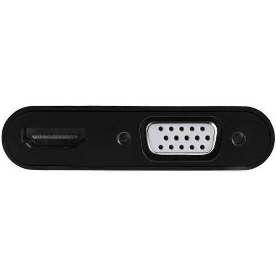 StarTech.com Adaptateur Mini DisplayPort vers DVI ou HDMI - Convertisseur 2-en-1 - 4K 60 Hz