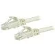 StarTech.com Cordon de raccordement UTP CAT6 (7,5 m) sans crochet - Câble patch RJ45 - Blanc StarTech.com Cordon de raccordement UTP CAT6 (7,5 m) sans crochet - Câble patch RJ45 - Blanc