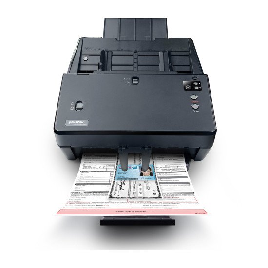 Plustek SmartOffice PT2160 Scanner ADF 600 x 600 DPI A3 Noir