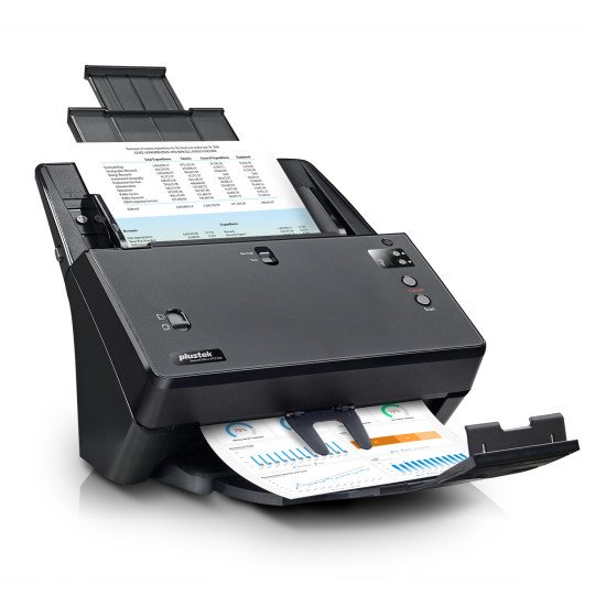 Plustek SmartOffice PT2160 Scanner ADF 600 x 600 DPI A3 Noir