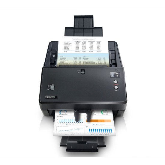 Plustek SmartOffice PT2160 Scanner ADF 600 x 600 DPI A3 Noir