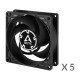 ARCTIC P8 PWM PST Boitier PC Ventilateur 8 cm Noir