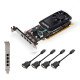 PNY VCQP1000DVIV2-PB carte graphique NVIDIA Quadro P1000 V2 4 Go GDDR5