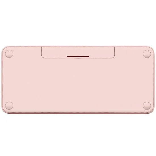 Logitech K380 Clavier Bluetooth QWERTY Italien Rose - Multi-Appareils Compact