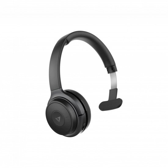 V7 HB605M écouteur/casque À la main Connecteur de 3,5 mm USB Type-C Bluetooth Noir