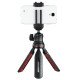 Hama Solid II, 21B trépied Caméra de Smartphone/numérique 3 pieds Noir, Rouge