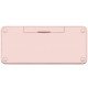 Logitech K380 clavier Bluetooth QWERTZ Allemand Rose Logitech K380 clavier Bluetooth QWERTZ Allemand Rose