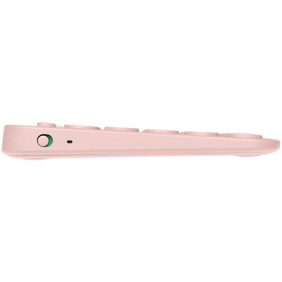 Logitech K380 clavier Bluetooth QWERTZ Allemand Rose Logitech K380 clavier Bluetooth QWERTZ Allemand Rose