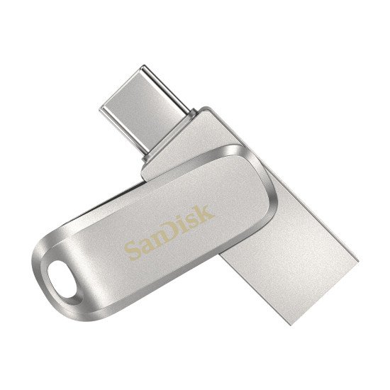 Sandisk Ultra Dual Drive Luxe lecteur USB flash 32 Go USB Type-A / USB Type-C 3.2 Gen 1 (3.1 Gen 1) Acier inoxydable