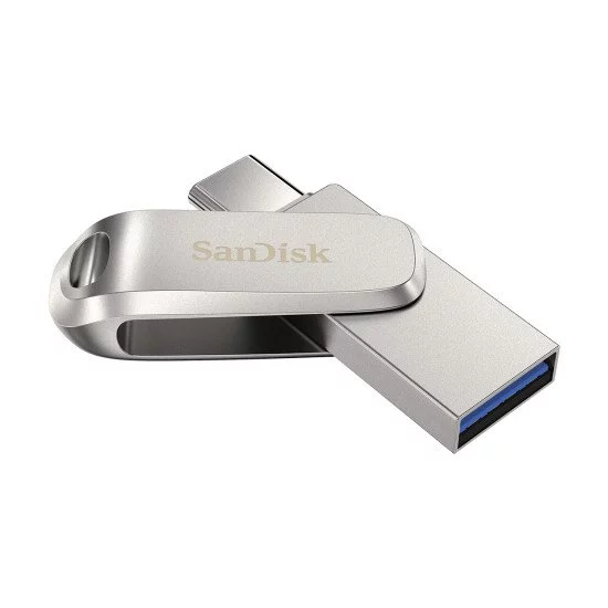 Sandisk Ultra Dual Drive Luxe lecteur USB flash 1000 Go USB Type-A / USB Type-C 3.2 Gen 1 (3.1 Gen 1) Acier inoxydable Sandisk Ultra Dual Drive Luxe lecteur USB flash 1000 Go USB Type-A / USB Type-C 3.2 Gen 1 (3.1 Gen 1) Acier inoxydable
