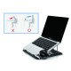 Conceptronic THANA ERGO S, Laptop Cooling Stand Supports de Laptop Gris 39,6 cm (15.6")