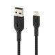 Belkin CAA002BT1MBK câble Lightning 1 m Noir