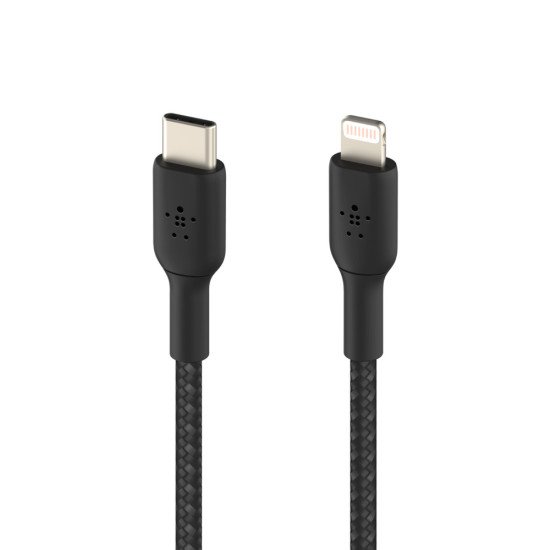 Belkin CAA004BT1MBK câble Lightning 1 m Noir