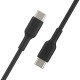 Belkin CAB003BT2MBK câble USB 2 m USB C Noir