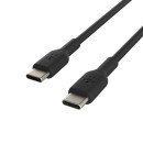 Belkin CAB003BT2MBK câble USB 2 m USB C Noir