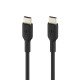 Belkin CAB003BT2MBK câble USB 2 m USB C Noir